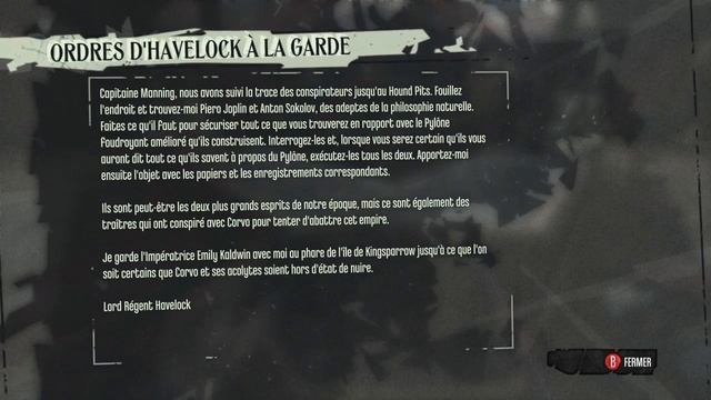 Dishonored épisode 21 Pas de bain avec Callista смотреть онлайн