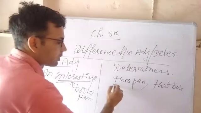 Difference b/w adjective and determiners смотреть онлайн