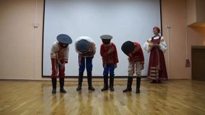 Фольклорный ансамбль "Вершки и корешки", мужской квартет