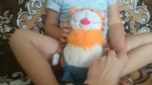 КОТ ИЗ МУЛЬТФИЛЬМА ПОПУГАЙ КЕША-ОБЗОР ИГРУШКИ