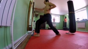 Каратэ-До. Отрабатываю удары 🥋🥋🥋