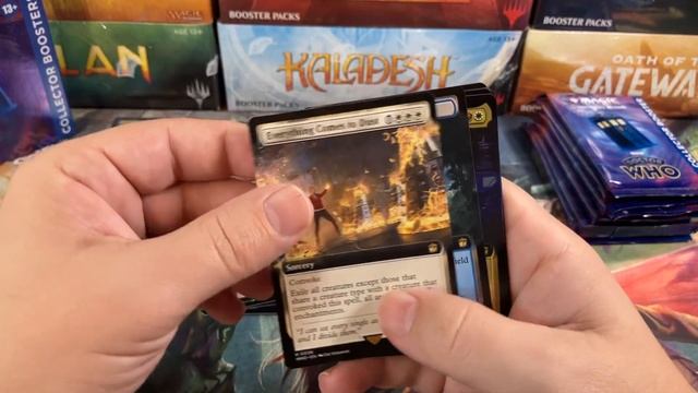 Doctors Of Duplication! Doctor Who Collectors Box Full Opening Unboxing Magic The Gathering MTG WHO смотреть онлайн