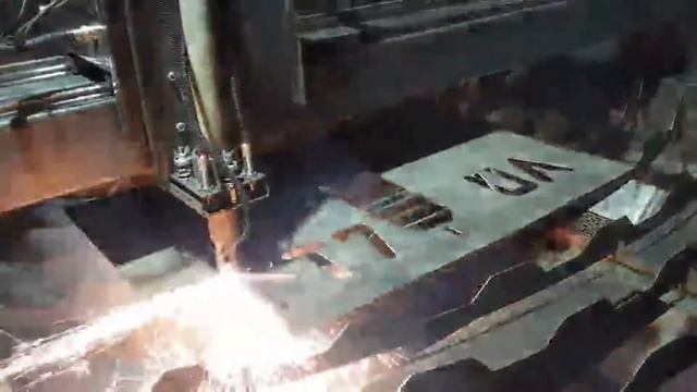 Client's CNC plasma based on myCNC-ET7 controller. смотреть онлайн