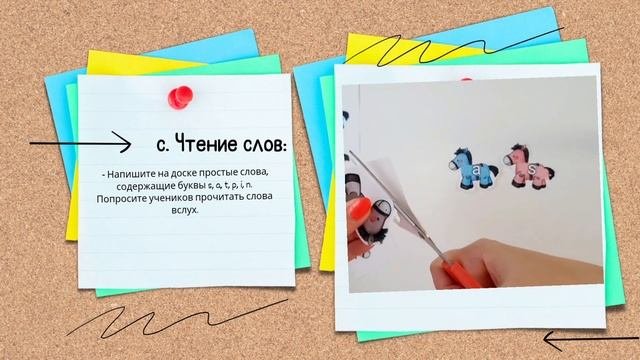 Методика преподавания английского языка. Визуально и просто. План-конспект первого урока по чтению.
