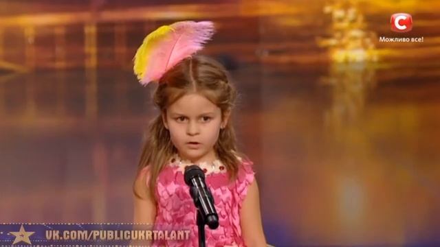 Девочка которая понимает язык попугаев. Смотрите с 27 февраля! "Україна має талант-8".Діти