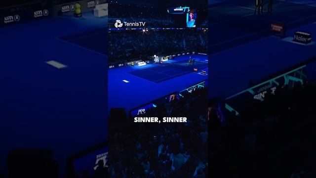 Turin Crowd Goes CRAZY For Jannik Sinner ️