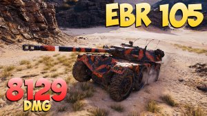 EBR 105 - 6 Фрагов 8.1K Урона - ДД! - Мир Танков