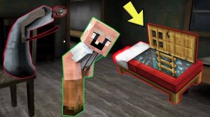 GRANDPA ПОСТРОИЛ ДОМ В КРОВАТИ В ТАЙНЕ ОТ БАБКИ ГРЕННИ В МАЙНКРАФТ НУБИК В MINECRAFT ТРОЛЛИНГ