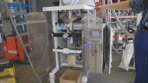 Упаковщик ПИТПАК с весовым однопоточным дозатором: фасовка и упаковка риса в пакеты