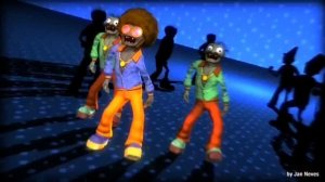 Plants Zombies Disco Flow
