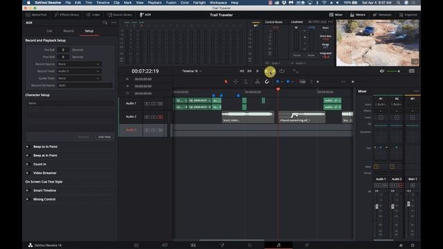 Recording Dialog in Davinci Resolve смотреть онлайн