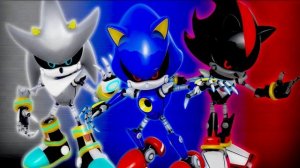 Соник,Сильвер и Шедоу (Выберите себе любимую версию)