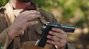 Тот самый американский M 1911#пистолет #корпус #вышивание #обзор #смешно