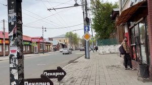 Прогулка Оренбург | 27.04.2024 год |Заехал в центр города и записал короткое видео