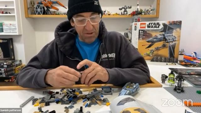 Bad Batch attack shuttle LEGO 75314 live build pt2 смотреть онлайн