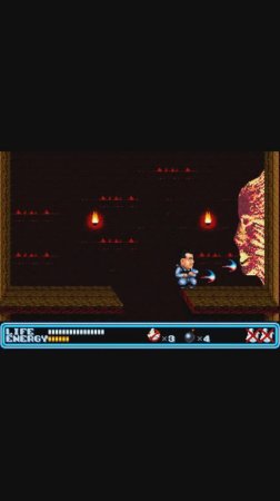 Босс 5 "Огненное Лицо" Ghostbusters (Sega Mega Drive / Genesis)