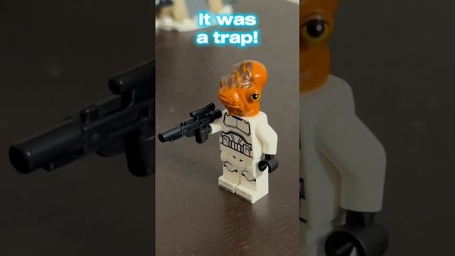 Это была ловушка! Мем из LEGO Star Wars #