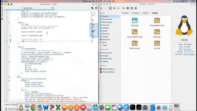 Tweak kde plasma 5 splash screen
