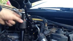 Удаление свечи накаливания