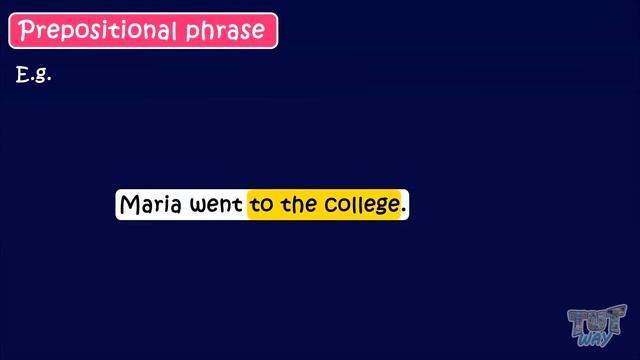 Prepositional Phrase | English | Grade-4,5 | Tutway | смотреть онлайн