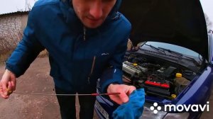 После замены масла в двигателе масло черное