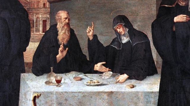 Memorial of Saint Scholastica (Vespers Antiphon) смотреть онлайн