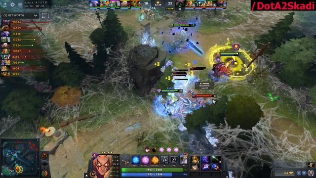 Raven [Broodmother] MID vs Yowe [Invoker] Master Tier Epicgame Dota 2 7.22 pro Gameplay смотреть онлайн