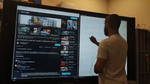 Видео демонстрация возможностей ‼️ комплексного интерактивного решения ( интерактивная панель )