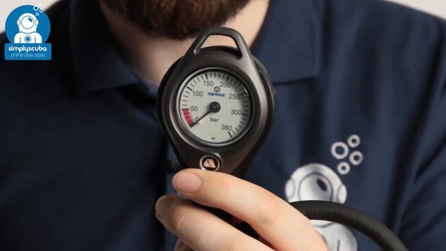 Apeks Contents Gauge And Hose - www.simplyscuba.com