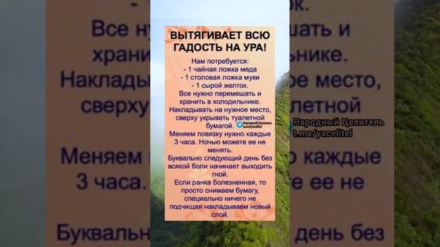 #безтаблеток #здоров #зож #медицина #здоровье #народнаямедицина #рецепт #долголетие #здороваясемья