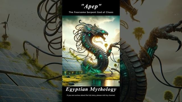 "Apep" | The Fearsome Serpent God of Chaos in Ancient Egyptian Mythology-2