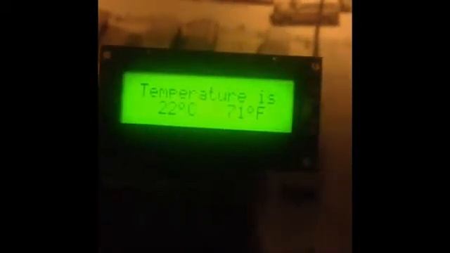 Personal project -- Digital thermometer