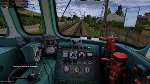 Trainz  simulator 2012 ТЭП60 отправление