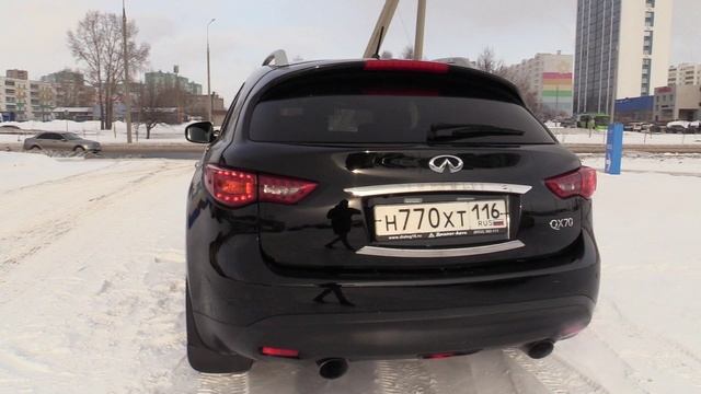 2014 Infiniti QX70 (S51) 3.0d (238) (V9X). Детальный обзор. смотреть онлайн