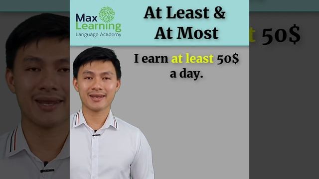 ការប្រើប្រាស់ឃ្លា At least and At most смотреть онлайн