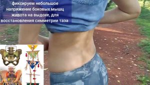 Перекос таза губит поясницу и тазобедренные суставы. Уникальное упражнение "боковой проворот"