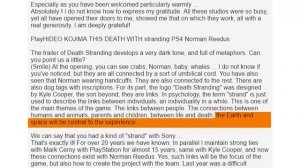 Death Stranding - Earth & Space Connection Important, Ludens Is Not Norman, & More!