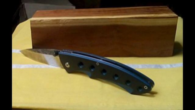 Замена керамического клинка складня CRKT на клинок из быстрореза 11Р3АМ3Ф2.Фотоальбом. смотреть онлайн