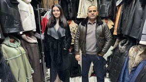 женские и мужские турецкие дубленки на рынке Садовод