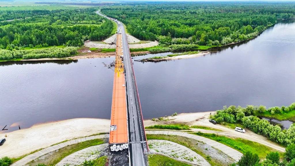 Завершается капремонт автодороги Сургут - Нижневартовск, запланированный на 2024 год