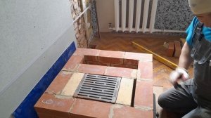 Печь для отопления 20-25 кв.м. пошагово, как сложить печь, печь без порядовки, 4-7 ряд