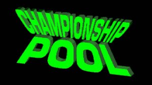 Championship Pool | Sega Mega Drive (Genesis).