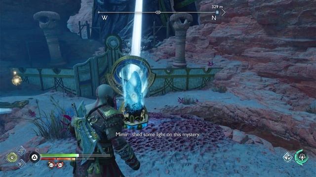 Investigate the monument to Freyr God Of War Ragnarok смотреть онлайн