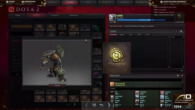 DOTA 2 Chest Opening #21 12992 Coins Set Redeem TI5 смотреть онлайн