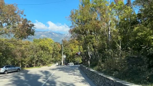 Ялта.От дома со львами,по Красноармейской,Сосновой, Достоевского,Таврической до Гоголя ул.22.10.24.