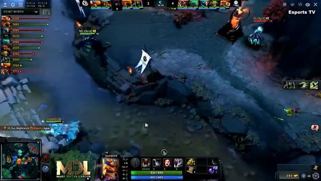 iG vs VG (Bo1) | Mars Dota 2 League 2017 | Invictus Gaming vs Vici Gaming смотреть онлайн