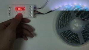 Dmx 4 Channels #dmx512  Decoder for RGBW LED strips. (the #decoder can be works with#dmxcontroller)