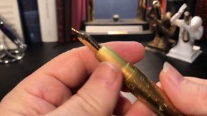 Fuliwen 2055 "Ancient Civilizations Fountain Pen Unboxing and Review - Diamine Ancient Copper Ink