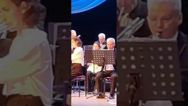 Духовой оркестр г. Анапы - "А я иду, шагаю по Москве" (отрывок, 01.10.2024)