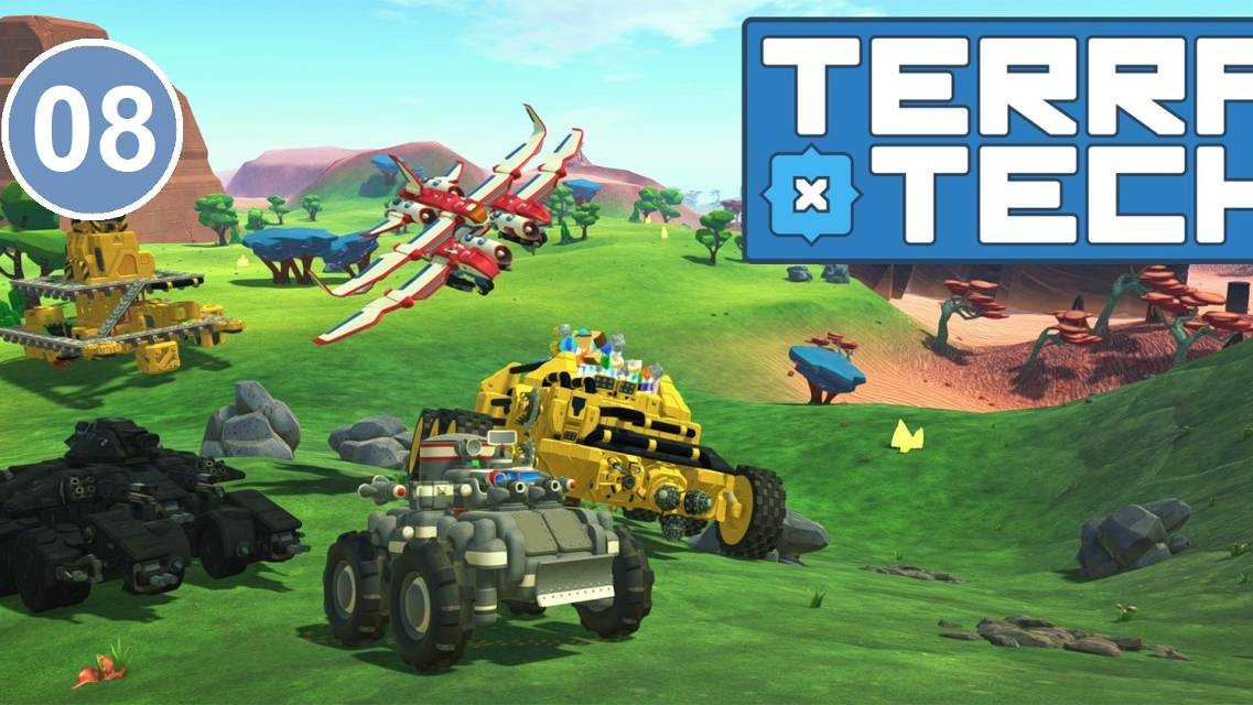 TerraTech 08. Перестраиваем базу. (Стрим)